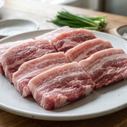 암돼지 삼겹살 메뉴 사진(네이버)