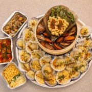🧀치즈눈꽃 왕가리비 한상(소) 메뉴 사진(네이버)