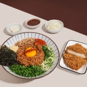 (특)카라이(辛)마제동+돈카츠 메뉴 사진(네이버)