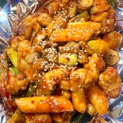 달콤 닭바베큐 메뉴 사진(네이버)