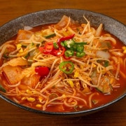 김치콩나물우동 메뉴 사진(네이버)