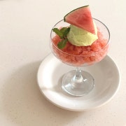 애플수박 소르베 메뉴 사진(네이버)