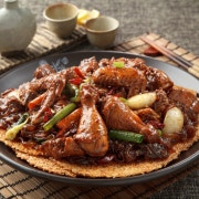 누룽지찜닭 (사이즈 선택 가능) 메뉴 사진(네이버)