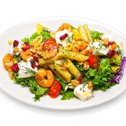 그릭바질파스타샐러드 메뉴 사진(네이버)