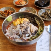 모듬 물회 메뉴 사진(네이버)