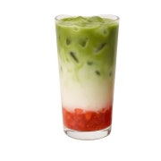 딸기말차라떼(Ice Only) 메뉴 사진(네이버)
