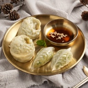 만두 반접시 메뉴 사진(네이버)