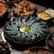 생새우회&해물라면무한 메뉴 사진(네이버)