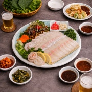 광어막회 1인 메뉴 사진(네이버)