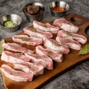 시그니처 등심덧살 150g 메뉴 사진(네이버)