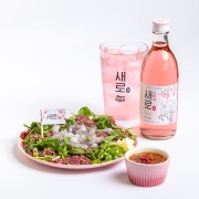 새로 오미자 탕탕이 세트 메뉴 사진(네이버)