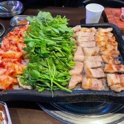 스마일 삼겹 메뉴 사진(네이버)