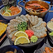 밤바다 생새우회 메뉴 사진(네이버)