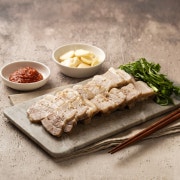 국내산 수육 (생삼겹) 메뉴 사진(네이버)