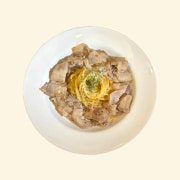 마라 로제 대패 크림 파스타 메뉴 사진(네이버)