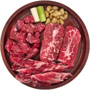 프라임세트 (750g) 메뉴 사진(네이버)