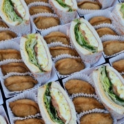 샌드 유부 도시락 메뉴 사진(네이버)
