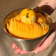 (시즌빙수)생 망고빙수 메뉴 사진(네이버)