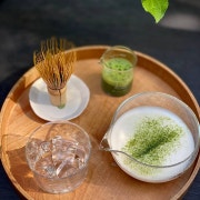 말차두유라떼 ice 메뉴 사진(네이버)