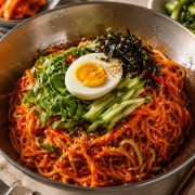 팔도 비빔면 메뉴 사진(네이버)