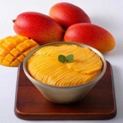 2인) 대만 애플망고 눈꽃빙수(품절) 메뉴 사진(네이버)