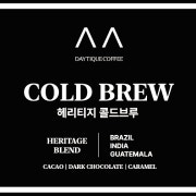 헤리티지 캔 콜드브루 메뉴 사진(네이버)