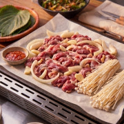 🍴 오리로스구이 5인 메뉴 사진(네이버)