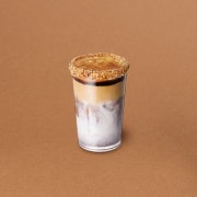 더티땅콩라떼(295ml/아이스) 메뉴 사진(네이버)