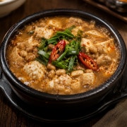시골된장 순두부찌개 메뉴 사진(네이버)