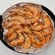 생새우 소금구이🦐(한정수량) 메뉴 사진(네이버)