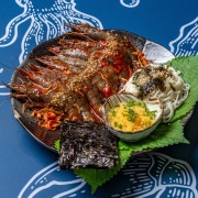 신안 생새우회 무침 메뉴 사진(네이버)
