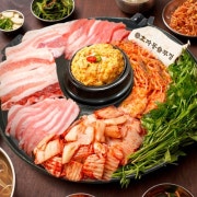 작은 돼지한마리 메뉴 사진(네이버)
