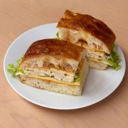 포카치아 오렌지 치킨 샌드위치 메뉴 사진(네이버)