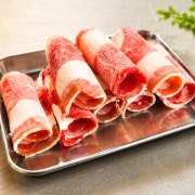 (부평 최저가) 우삼겹 100g 메뉴 사진(네이버)