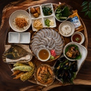 생새우 한상 2인 메뉴 사진(네이버)