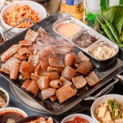 평화껍데기 1인분(120g) 추가 메뉴 사진(네이버)