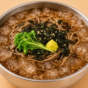 살얼음 메밀소바 메뉴 사진(네이버)