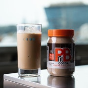 PB 쉐이큰 라떼 메뉴 사진(네이버)