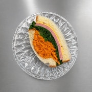 당근라페 샌드위치 메뉴 사진(네이버)