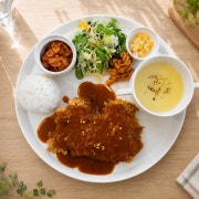 매운 치뽈레 돈가스 메뉴 사진(네이버)