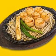 가리비관자 철판구이 메뉴 사진(네이버)