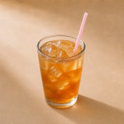 달콤 복숭아아이스티 메뉴 사진(네이버)