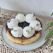 그릭 치즈케이크 메뉴 사진(네이버)
