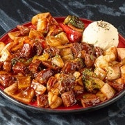 찹스테이크 메뉴 사진(네이버)