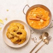 새우강정+국물떡볶이 메뉴 사진(네이버)