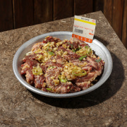 소갈비살(생/양념) 1인분 150g 메뉴 사진(네이버)