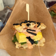 명란오믈렛샌드위치 메뉴 사진(네이버)