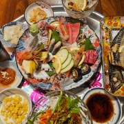 <프리미엄>숙성회 메뉴 사진(네이버)