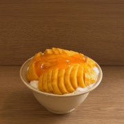 망고빙수 (시즌아웃) 메뉴 사진(네이버)