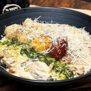 청어알 크림우동 메뉴 사진(네이버)